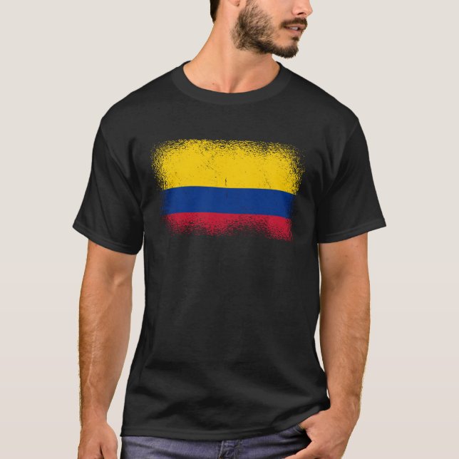 Camiseta Colombian Flag Colombia (Frente)