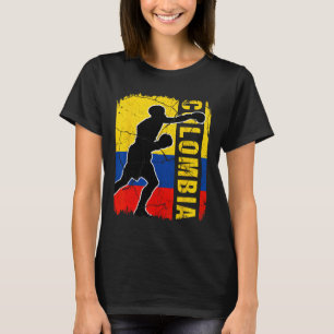 Camiseta Colombiana Boxing Team Colômbia - Bandeiras para B