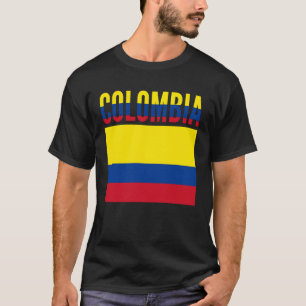 Camiseta Colombiano - Bandeira do País Colômbia