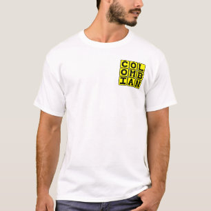 Camiseta Colombiano, Nacionalidade