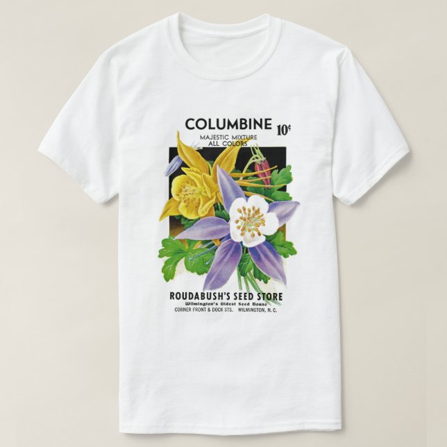 Camiseta Colombine (Frente do Design)