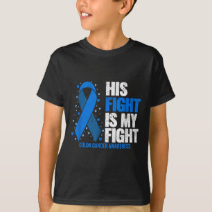 Camiseta Colon Cancer Sua Luta É Meu Cancer De Colons De Lu