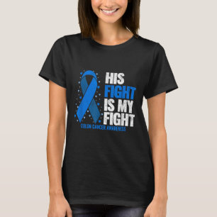 Camiseta Colon Cancer Sua Luta É Meu Cancer De Colons De Lu