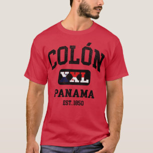 Camiseta Colon Panama XXL design Athletic