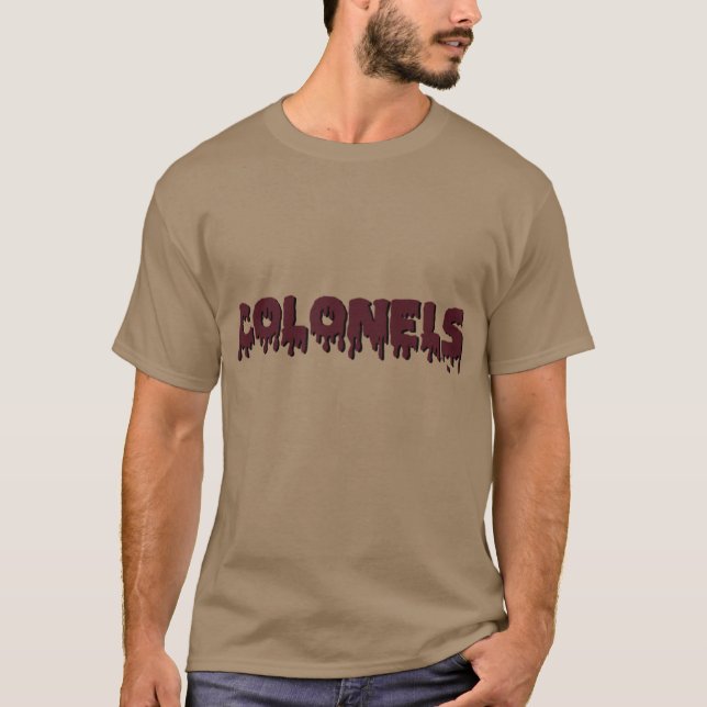 Camiseta Colonels da Universidade de Kentucky Oriental com  (Frente)