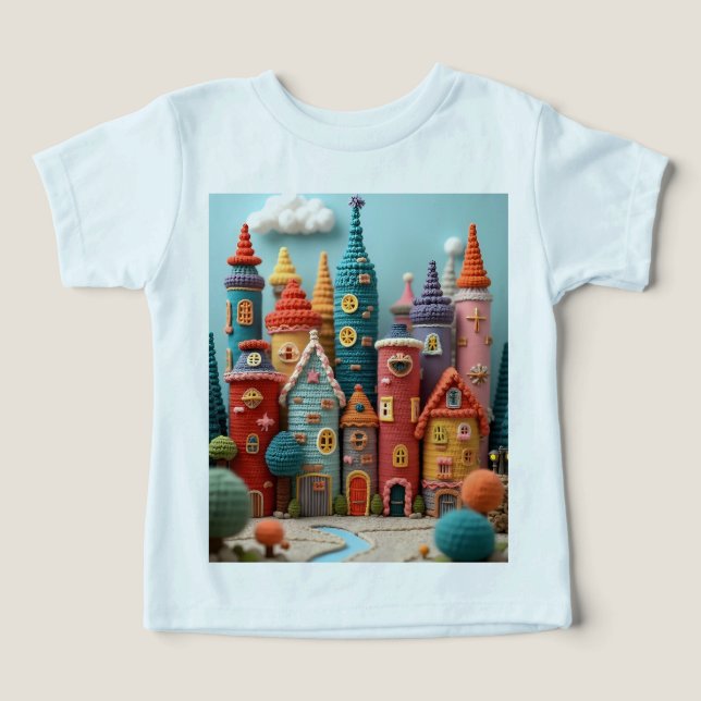 Camiseta Colônia de Crianças (Design frontal)