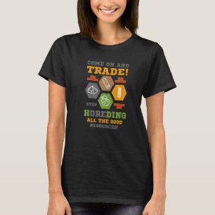 Camiseta Colonista ou dispositivo para jogos de Conselho e