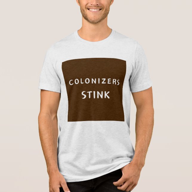 Camiseta Colonizadores - Fecho M (Frente)