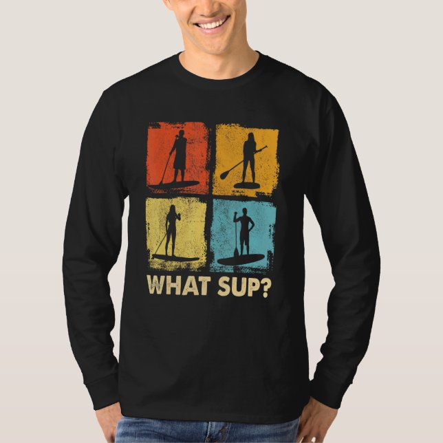 Camiseta Coloque O Conselho Paddle Para Cima Com O Sup 5 (Frente)