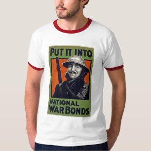 Camiseta Coloque-O Em Obrigações De Guerra Nacionais