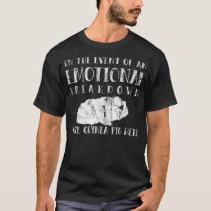 Camiseta Coloque o porco guineense aqui por guine emocional