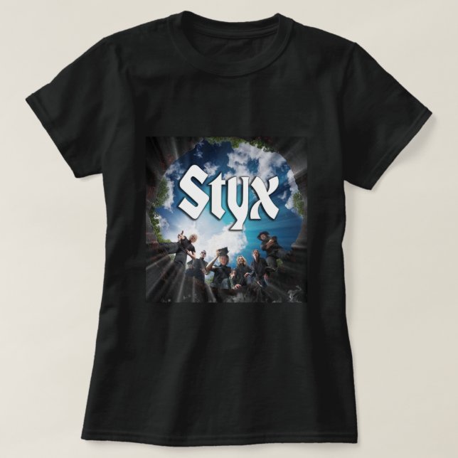 Camiseta Coloque o presente de música clássica de Banda STY (Frente do Design)