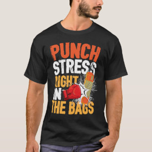 Camiseta Coloque o stress nas Bolsas para uma caixa de diál