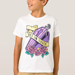 Camiseta Coloque-se no Gótico Kawaii Halloween A