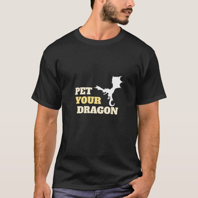 Camiseta Coloque Seu Dragão (Frente)