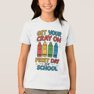 Camiseta Coloque Seu Lápis Para Trabalhar Primeiro Dia De A
