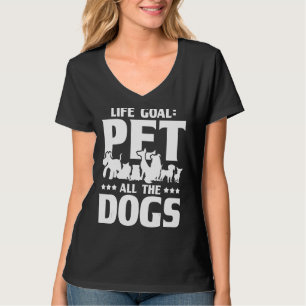 Camiseta Coloque Todos Os Cães Em Prateleira De Criador De