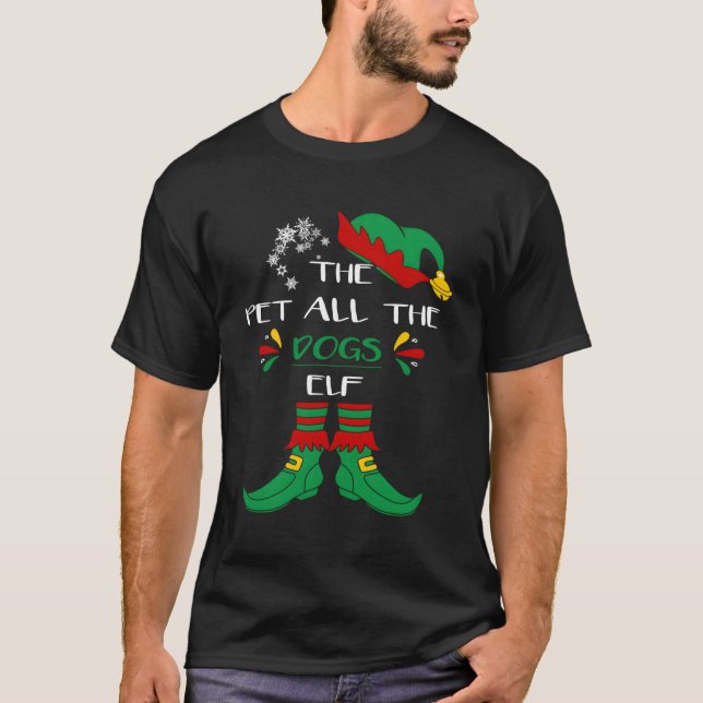 Camiseta Coloque Todos Os Cães Que Correspondem Ao Grupo Fa (Frente)