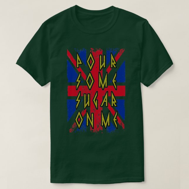 Camiseta Coloque Um Pouco De Açúcar Em Mim 3 (Frente do Design)