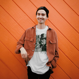 Camiseta "Coloque uma cerveja na minha mão", Rua do Patrick