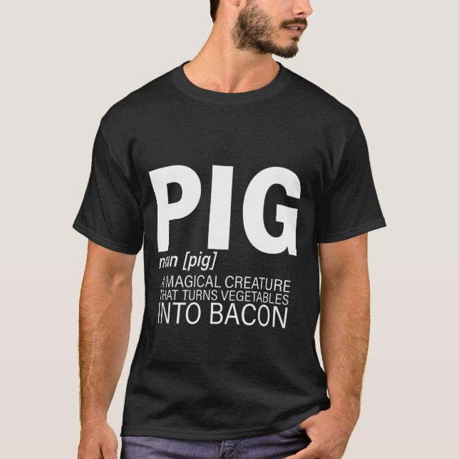 Camiseta Coloque Uma Criatura Mágica Que Transforma Vegetai (Frente)