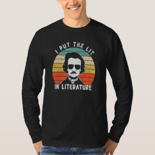 Camiseta Coloquei A Literatura Edgar Allan Poe