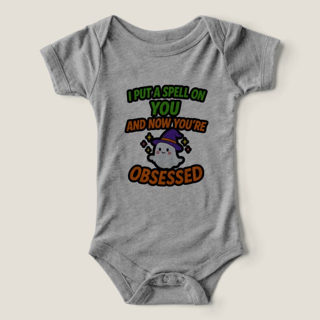 Camiseta Coloquei um Spell em você... (Design frontal)