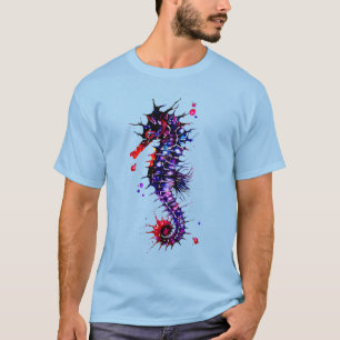 Camiseta Coloração d'água do cavalo
