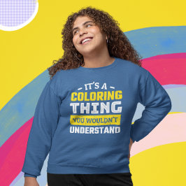 Camiseta Coloração Engraçada de Adultos