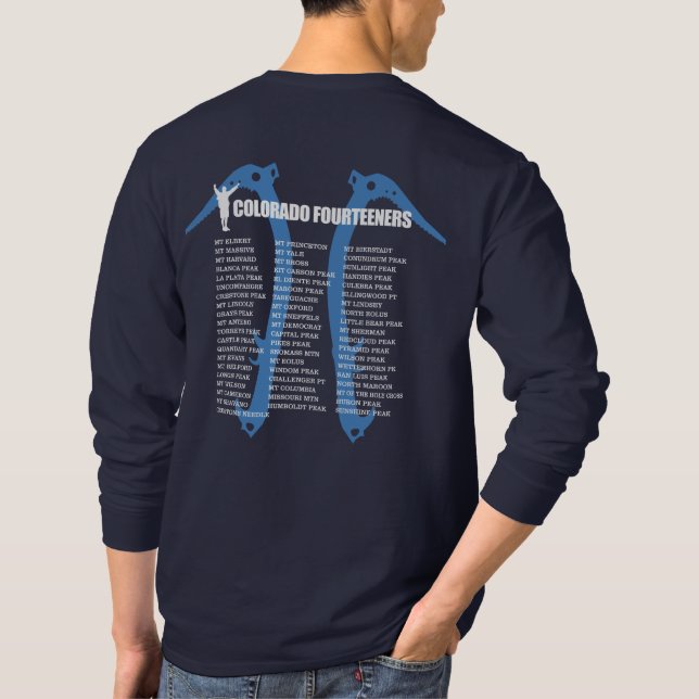 Camiseta Colorado 14ers (Verso)