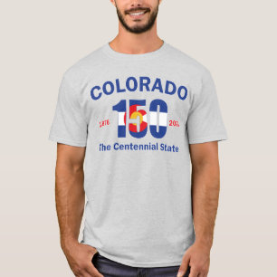 Camiseta Colorado 150 o Estado do Centenário