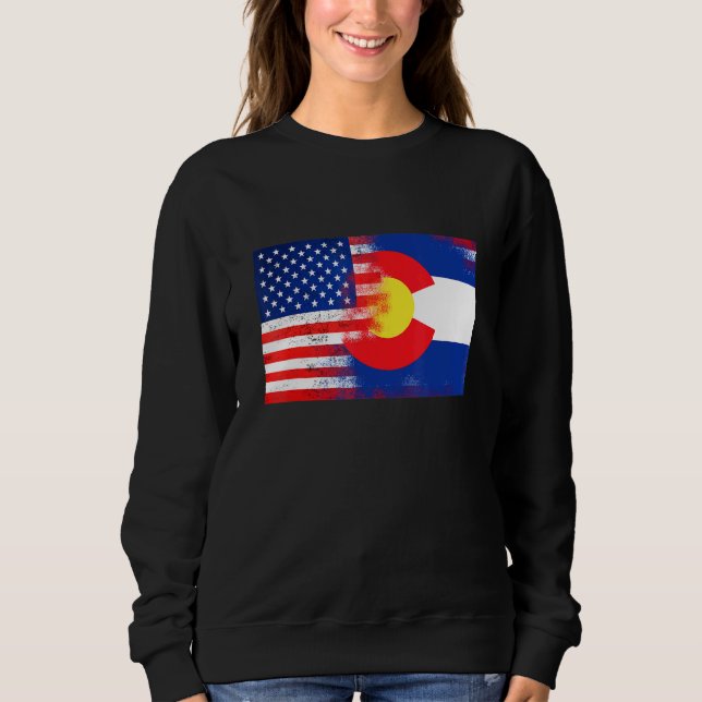 Camiseta Colorado American Flag Fusion Essential (Frente)