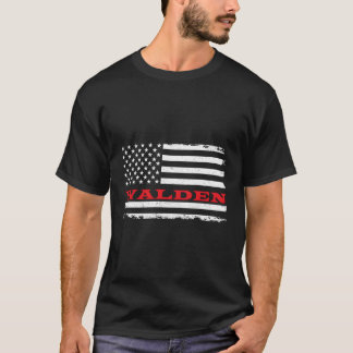 Camiseta Colorado American Flag Walden Usa Patriotic Souven