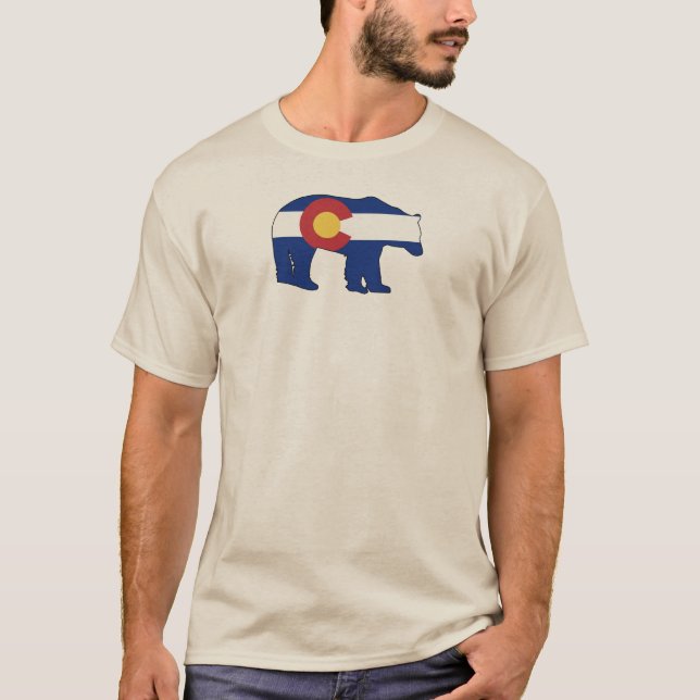 Camiseta Colorado Bear Flag (Frente)