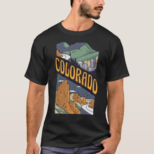 CAMISETA COLORADO CITY N MONTANHAS (Frente)