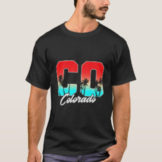 Camiseta Colorado Co Palm Tree State