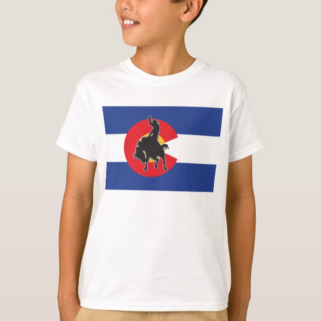 Camiseta Colorado Cowboy (Frente)