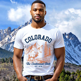 Camiseta Colorado Deer Mountain | The Centennial State
