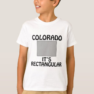 Camiseta Colorado - É Retangular