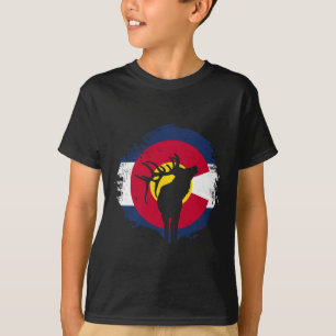 Camiseta Colorado Elk - Estado Do Colorado - Elk Hunter - E