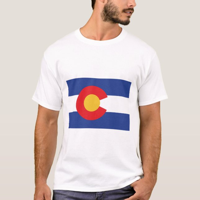 CAMISETA COLORADO-FLAG (Frente)