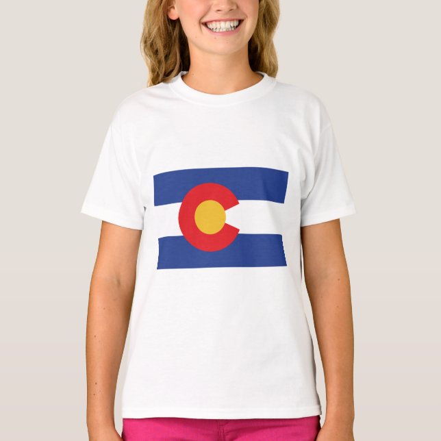 Camiseta Colorado Flag (Frente)