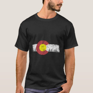 Camiseta Colorado Flag Colorado Flag