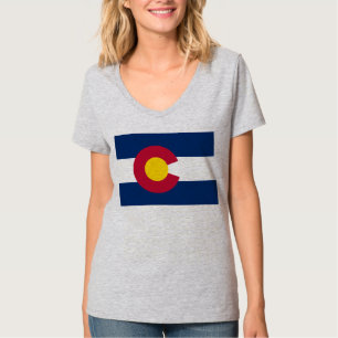 Camiseta Colorado Flag The Centennial State