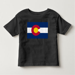 Camiseta Colorado Flag, The Centennial State, Coloradans