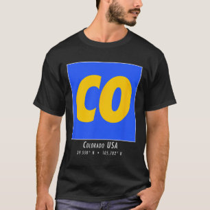 Camiseta Colorado Hiking And Skiing Co Montanha Vintage Spo