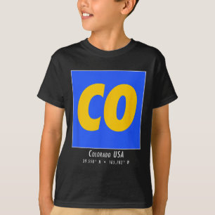 Camiseta Colorado Hiking And Skiing Co Vintage Mountain Spo