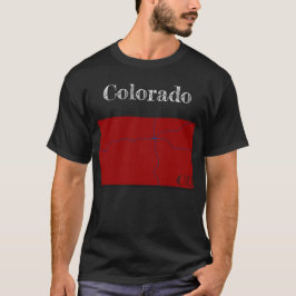 Camiseta Colorado InterStates [Berry Red Design]
