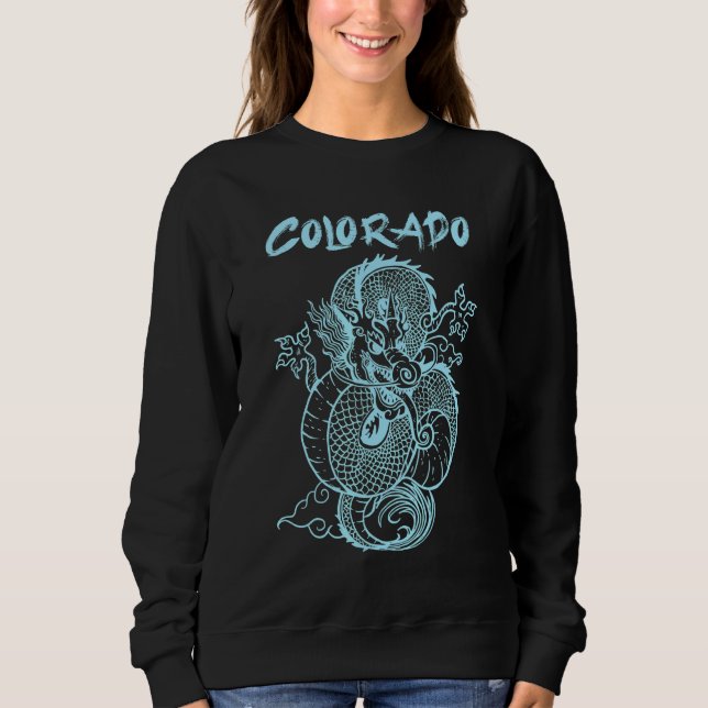 Camiseta Colorado Japonês Dragon (Frente)