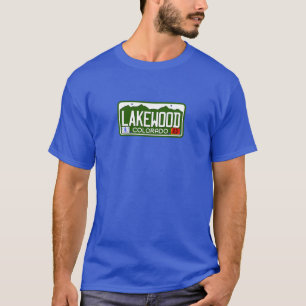 Camiseta Colorado License Plate LAKEWOOD